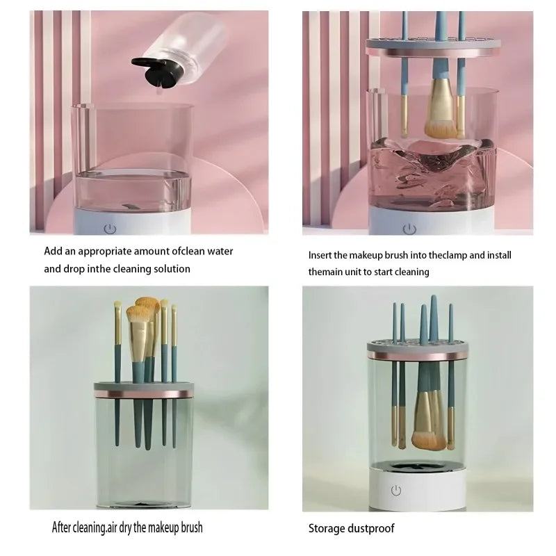 Makeup Brush Cleaning box